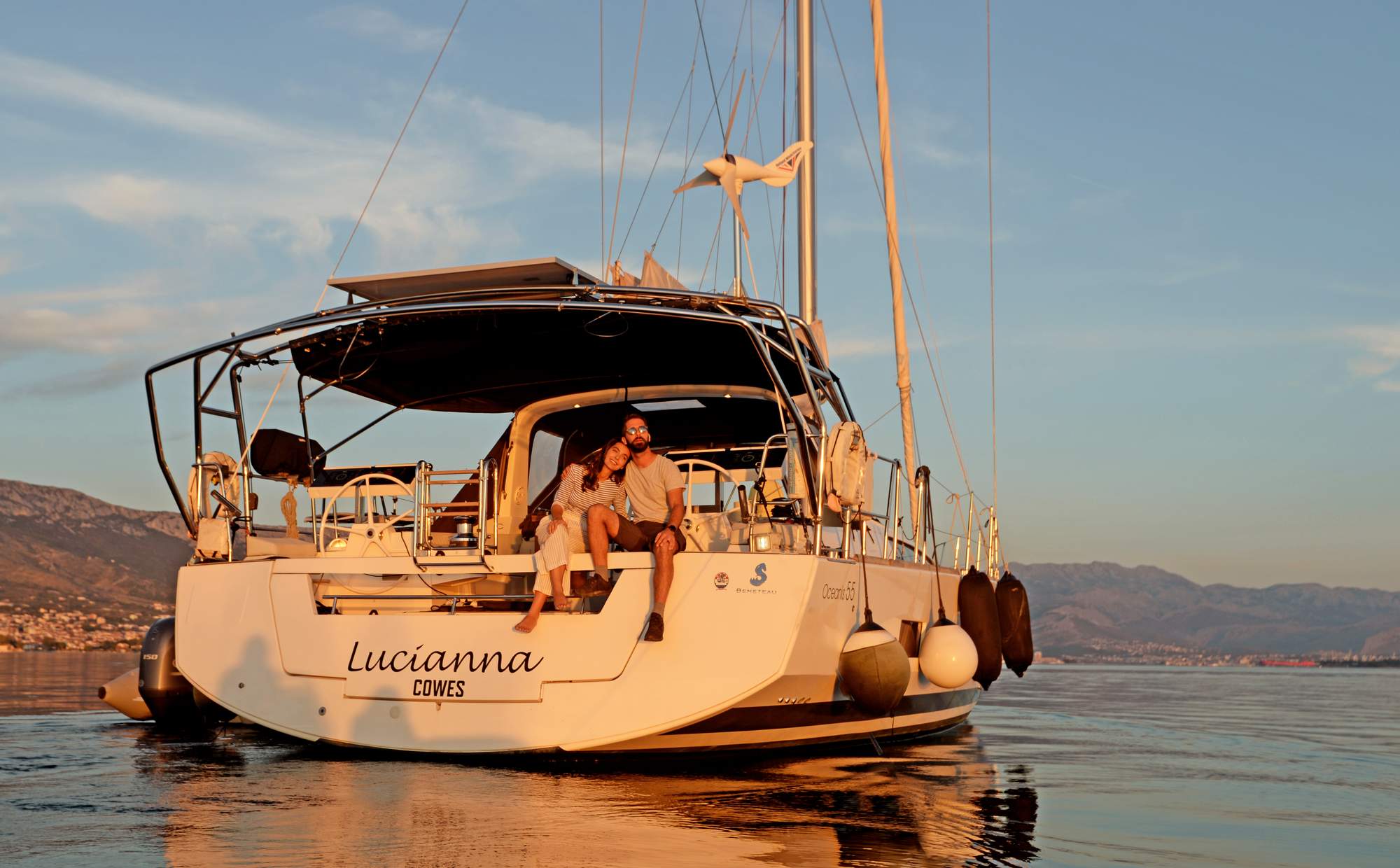 Discover luxury crewed charter - New fleet addition - Oceanis 55 Lucianna